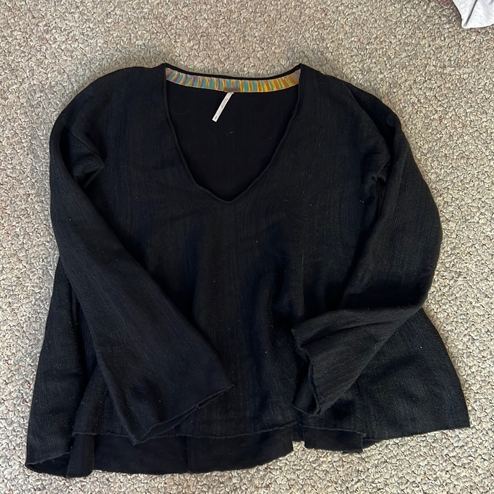 Free People Peplum Sweater